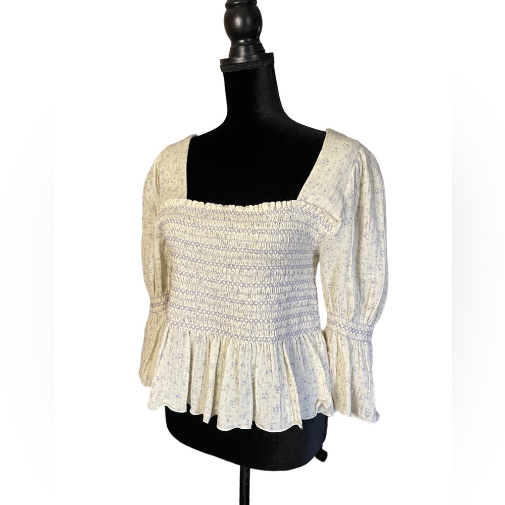 Nothing Fits But Stretchy Cotton Princess Blouse
